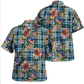 Clan Weir Modern Tartan Crest Badge Aloha Hawaiian Shirt Tropical Old Style RI13 Weir Modern Tartan Tartan Today