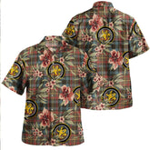 Clan MacLeish Weathered Tartan Crest Badge Aloha Hawaiian Shirt Tropical Old Style OF74 MacLeish Weathered Tartan Tartan Today