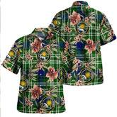 Clan Purves Tartan Crest Badge Aloha Hawaiian Shirt Tropical Old Style QG74 Purves Tartan Tartan Today