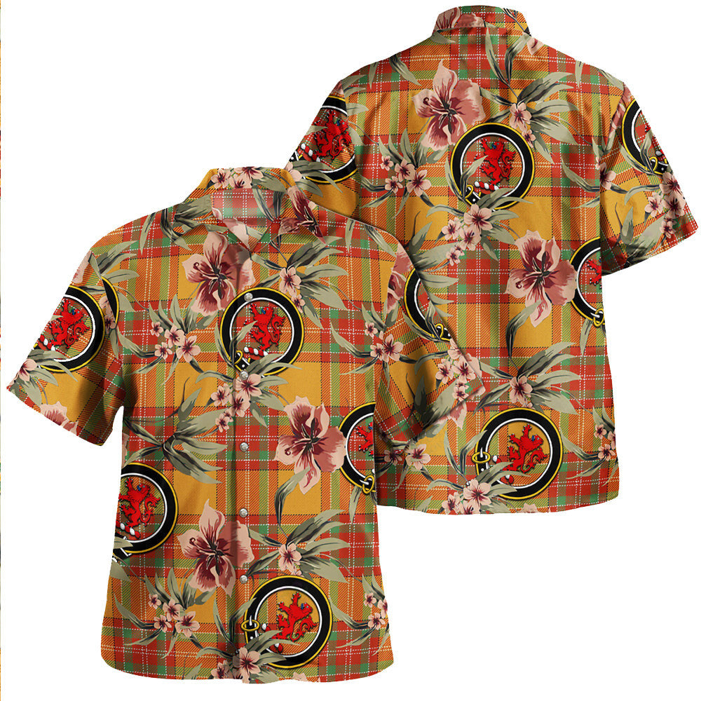 Clan MacBrair Ancient Tartan Crest Badge Aloha Hawaiian Shirt Tropical Old Style TS88 MacBrair Ancient Tartan Tartan Today
