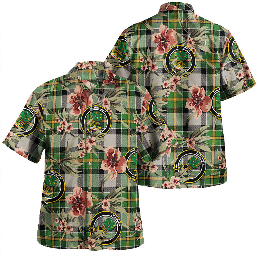 Clan Hamilton of Brandon Ancient Tartan Crest Badge Aloha Hawaiian Shirt Tropical Old Style ZG87 Hamilton of Brandon Ancient Tartan Tartan Today