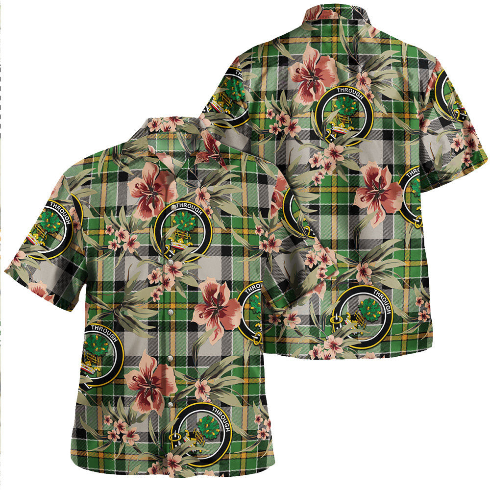 Clan Hamilton of Brandon Ancient Tartan Crest Badge Aloha Hawaiian Shirt Tropical Old Style ZG87 Hamilton of Brandon Ancient Tartan Tartan Today