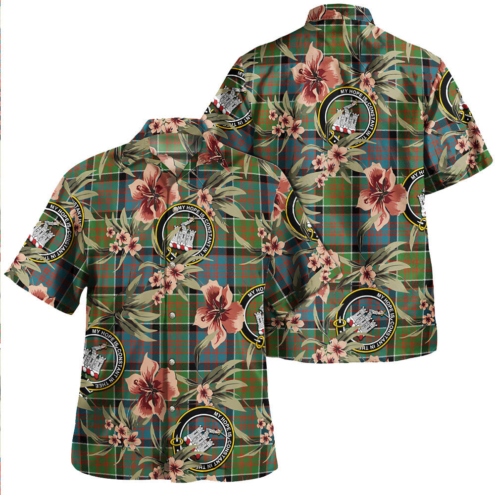 Clan MacDonald of Clanranald Ancient Tartan Crest Badge Aloha Hawaiian Shirt Tropical Old Style ST94 MacDonald of Clanranald Ancient Tartan Tartan Today
