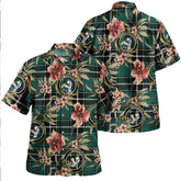 Clan Cleghorn Modern Tartan Crest Badge Aloha Hawaiian Shirt Tropical Old Style IT71 Cleghorn Modern Tartan Tartan Today