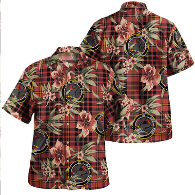Clan MacIan Ancient Tartan Crest Badge Aloha Hawaiian Shirt Tropical Old Style