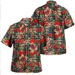 Clan Gillespie Modern Tartan Crest Badge Aloha Hawaiian Shirt Tropical Old Style TY18 Gillespie Modern Tartan Tartan Today