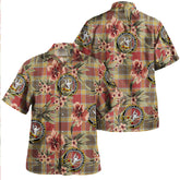 Gibson (Gibbs) Weathered Tartan Clan Crest Badge Aloha Hawaiian Shirt Tropical Old Style KE47 Gibson (Gibbs) Weathered Tartan Tartan Today