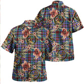 Clan Huntly Modern Tartan Crest Badge Aloha Hawaiian Shirt Tropical Old Style QB39 Huntly Modern Tartan Tartan Today