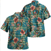 Cleland Ancient Tartan Clan Crest Badge Aloha Hawaiian Shirt Tropical Old Style YP22 Cleland Ancient Tartan Tartan Today
