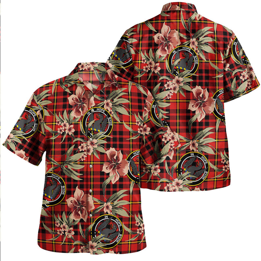 Clan MacIan Modern Tartan Crest Badge Aloha Hawaiian Shirt Tropical Old Style