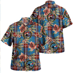 Glenn Ancient Tartan Clan Crest Badge Aloha Hawaiian Shirt Tropical Old Style AY91 Glenn Ancient Tartan Tartan Today