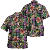Clan Lennie Ancient Tartan Crest Badge Aloha Hawaiian Shirt Tropical Old Style WT61 Lennie Ancient Tartan Tartan Today