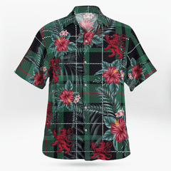 Clan MacAulay Hunting Ancient Tartan Scottish Lion Hawaiian Shirt UZ63 MacAulay Hunting Ancient Tartan Tartan Hawaii Shirt