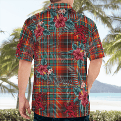 Clan Innes Ancient Tartan Scottish Lion Hawaiian Shirt VS15 Innes Ancient Tartan Tartan Hawaii Shirt
