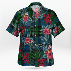 Clan MacKie Tartan Scottish Lion Hawaiian Shirt FO54 MacKie Tartan Tartan Hawaii Shirt