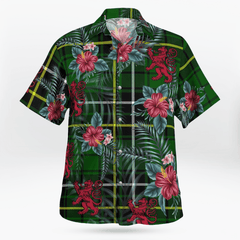 Clan MacAlpin Modern Tartan Scottish Lion Hawaiian Shirt NH53 MacAlpin Modern Tartan Tartan Hawaii Shirt