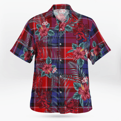 Clan Haldane 1 Tartan Scottish Lion Hawaiian Shirt NC27 Haldane 1 Tartan Tartan Hawaii Shirt