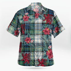 Clan Gordon Dress Ancient Tartan Scottish Lion Hawaiian Shirt PQ36 Gordon Dress Ancient Tartan Tartan Hawaii Shirt