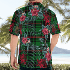 Clan Clan Beveridge Tartan Scottish Lion Hawaiian Shirt HH61 Beveridge Tartan Tartan Hawaii Shirt