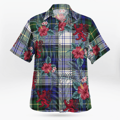 Clan Gordon Dress Modern Tartan Scottish Lion Hawaiian Shirt IT27 Gordon Dress Modern Tartan Tartan Hawaii Shirt