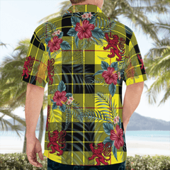 Clan MacLeod of Lewis Modern Tartan Scottish Lion Hawaiian Shirt WY60 MacLeod of Lewis Modern Tartan Tartan Hawaii Shirt