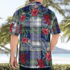 Clan Gordon Dress Modern Tartan Scottish Lion Hawaiian Shirt IT27 Gordon Dress Modern Tartan Tartan Hawaii Shirt