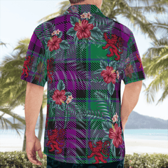 Clan MacArthur – Milton Tartan Scottish Lion Hawaiian Shirt RJ15 MacArthur – Milton Tartan Tartan Hawaii Shirt