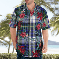 Clan Gordon Dress Modern Tartan Scottish Lion Hawaiian Shirt IT27 Gordon Dress Modern Tartan Tartan Hawaii Shirt