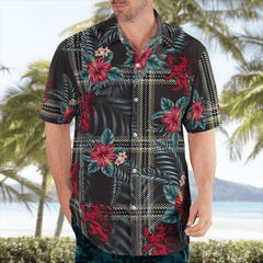 Clan Eternity Tartan Scottish Lion Hawaiian Shirt GJ24 Eternity Tartan Tartan Hawaii Shirt