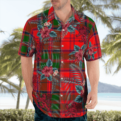 Clan Grant Modern Tartan Scottish Lion Hawaiian Shirt RZ43 Grant Modern Tartan Tartan Hawaii Shirt