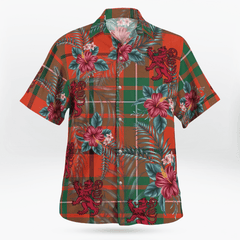 Clan MacAulay Ancient Tartan Scottish Lion Hawaiian Shirt YB33 MacAulay Ancient Tartan Tartan Hawaii Shirt