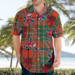 Clan MacAulay Ancient Tartan Scottish Lion Hawaiian Shirt YB33 MacAulay Ancient Tartan Tartan Hawaii Shirt