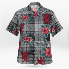 Clan Glen Tartan Scottish Lion Hawaiian Shirt MY13 Glen Tartan Tartan Hawaii Shirt