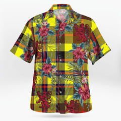 Clan Jardine Tartan Scottish Lion Hawaiian Shirt BA77 Jardine Tartan Tartan Hawaii Shirt