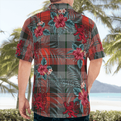 Clan MacLachlan Weathered Tartan Scottish Lion Hawaiian Shirt IW59 MacLachlan Weathered Tartan Tartan Hawaii Shirt