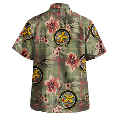 Clan Symington Weathered Tartan Crest Badge Aloha Hawaiian Shirt Tropical Old Style RC11 Symington Weathered Tartan Tartan Today