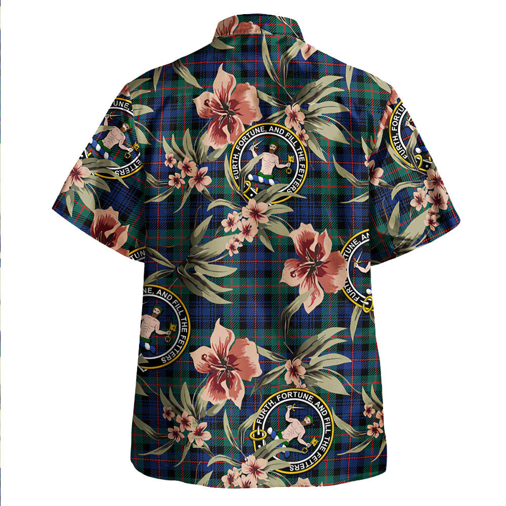 Clan Murray of Atholl (Murray) Modern Tartan Crest Badge Aloha Hawaiian Shirt Tropical Old Style CB58 Murray of Atholl (Murray) Modern Tartan Tartan Today