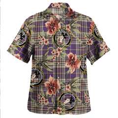 Clan Thompson Variant (Thomson Variant) Weathered Tartan Crest Badge Aloha Hawaiian Shirt Tropical Old Style US71 Thompson Variant (Thomson Variant) Weathered Tartan Tartan Today