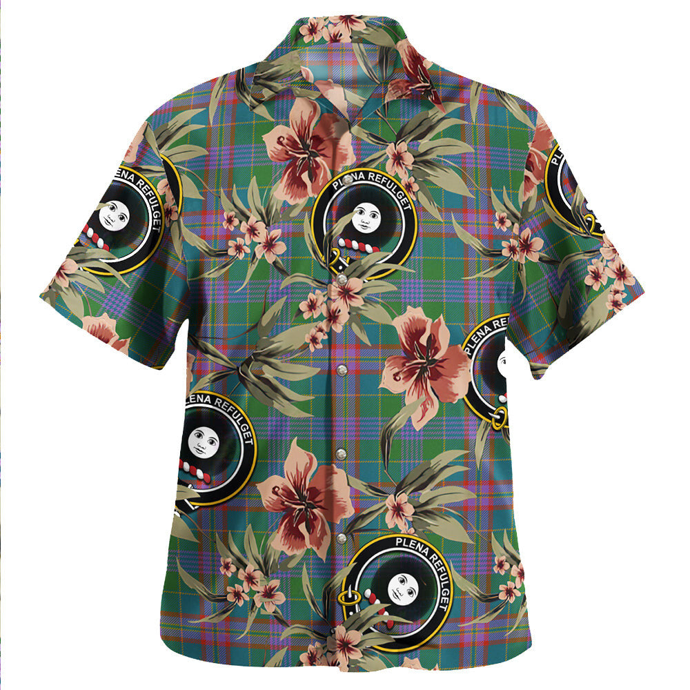 Clan Pitcairn Hunting Ancient Tartan Crest Badge Aloha Hawaiian Shirt Tropical Old Style KB24 Pitcairn Hunting Ancient Tartan Tartan Today