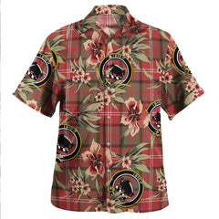 Clan Nisbet (Nisbit) Weathered Tartan Crest Badge Aloha Hawaiian Shirt Tropical Old Style EQ60 Nisbet (Nisbit) Weathered Tartan Tartan Today