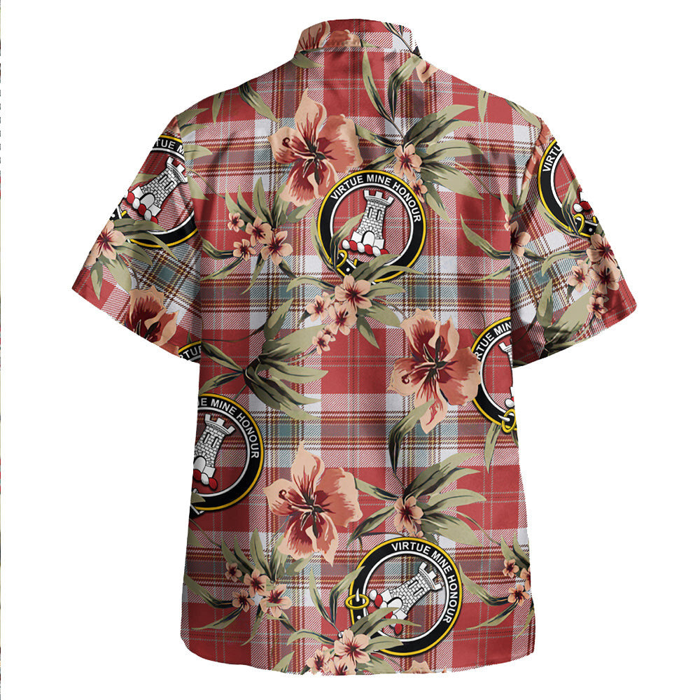 Clan MacLean of Duart Dress Red Weathered Tartan Crest Badge Aloha Hawaiian Shirt Tropical Old Style EQ92 MacLean of Duart Dress Red Weathered Tartan Tartan Today