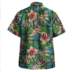 Clan Storrie Ancient Tartan Crest Badge Aloha Hawaiian Shirt Tropical Old Style YF18 Storrie Ancient Tartan Tartan Today