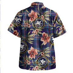 Clan Nevoy Tartan Crest Badge Aloha Hawaiian Shirt Tropical Old Style UN69 Nevoy Tartan Tartan Today