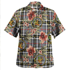 Clan Thomson Grey (MacThomasThompson Grey) Ancient Tartan Crest Badge Aloha Hawaiian Shirt Tropical Old Style DB76 Thomson Grey (MacThomasThompson Grey) Ancient Tartan Tartan Today