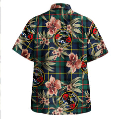 Clan MacLeod of Harris (MacLeod Hunting) Modern Tartan Crest Badge Aloha Hawaiian Shirt Tropical Old Style EN87 MacLeod of Harris (MacLeod Hunting) Modern Tartan Tartan Today