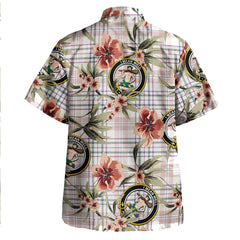 Clan Shaw Women's Dress Weathered Tartan Crest Badge Aloha Hawaiian Shirt Tropical Old Style LN63 Shaw Women's Dress Weathered Tartan Tartan Today