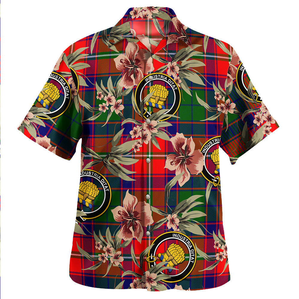 Clan Wauchope Tartan Crest Badge Aloha Hawaiian Shirt Tropical Old Style NO73 Wauchope Tartan Tartan Today