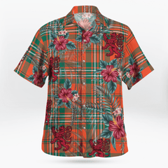 Clan Scott Ancient Tartan Scottish Lion Hawaiian Shirt AP39 Scott Ancient Tartan Tartan Hawaii Shirt