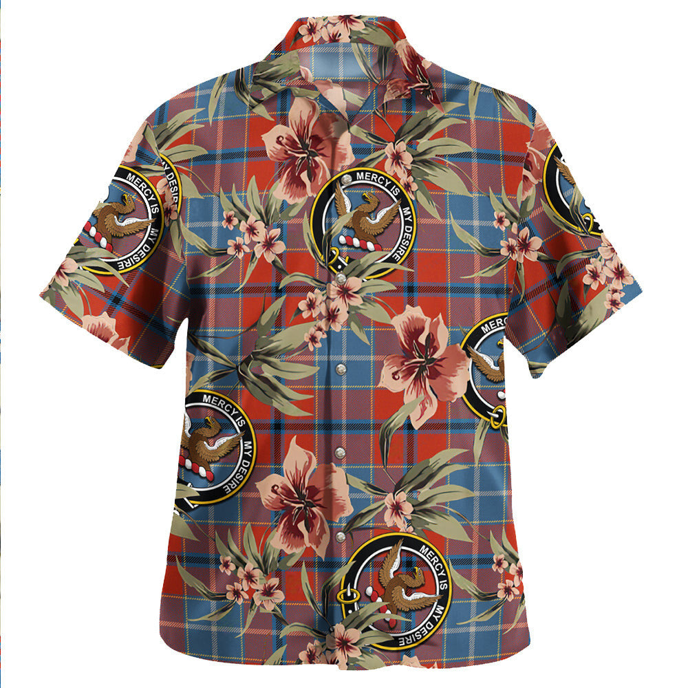 Clan Wishart Dress Ancient Tartan Crest Badge Aloha Hawaiian Shirt Tropical Old Style VB47 Wishart Dress Ancient Tartan Tartan Today