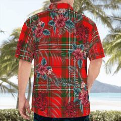 Clan Scott Modern Tartan Scottish Lion Hawaiian Shirt IQ16 Scott Modern Tartan Tartan Hawaii Shirt